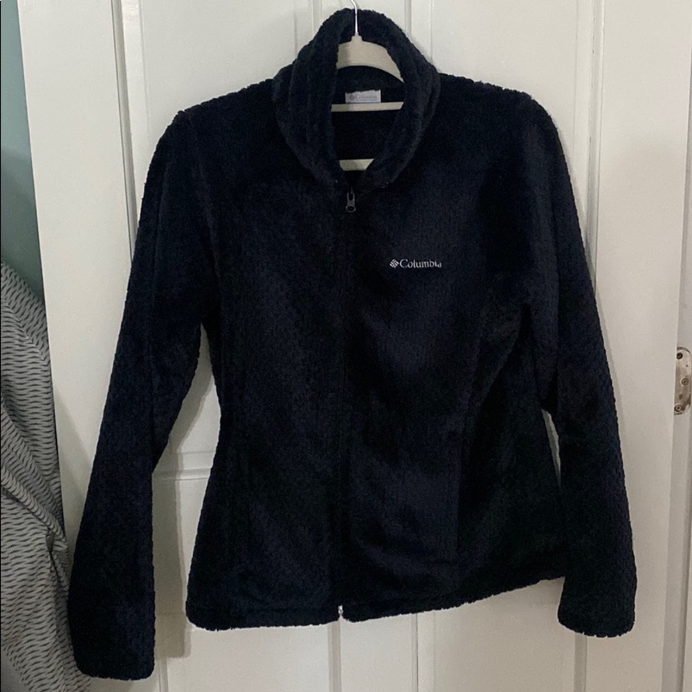 Columbia zip up fleece jacket